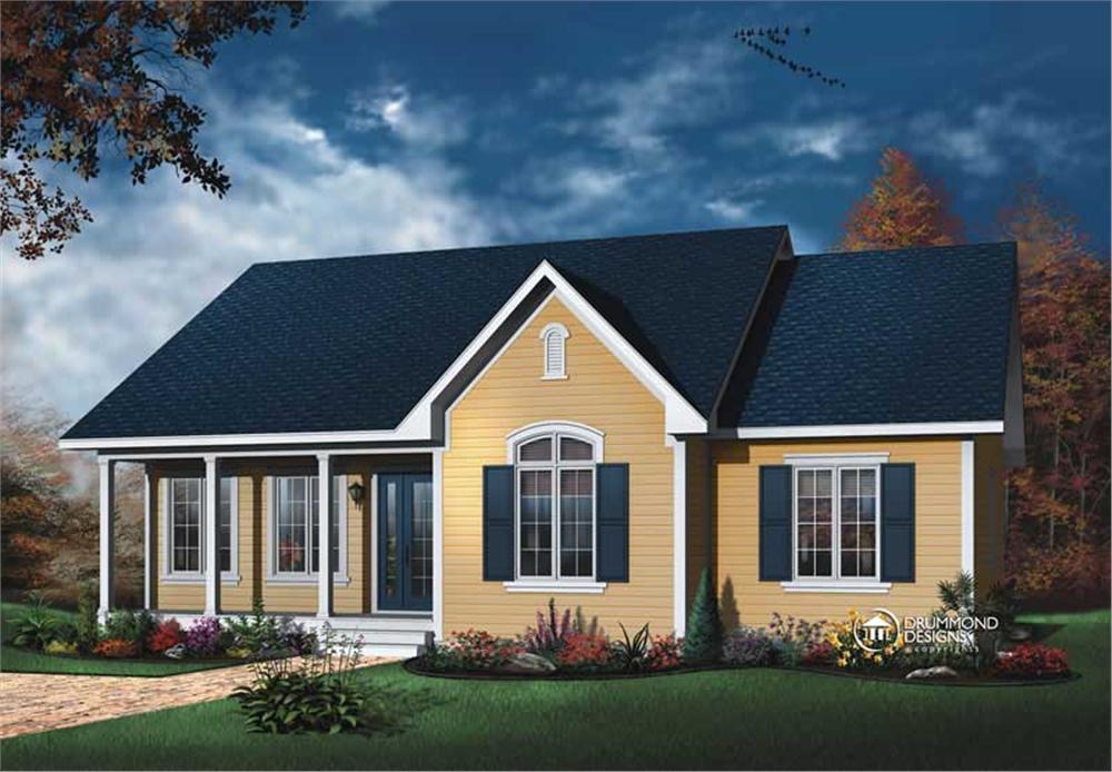Main image for house plan # 8173
