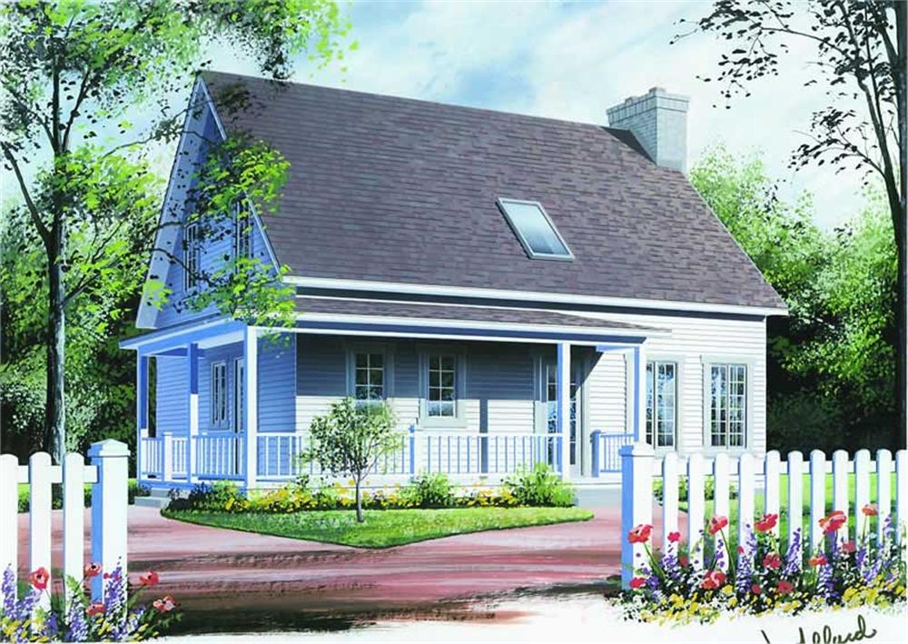 Main image for house plan # 4160