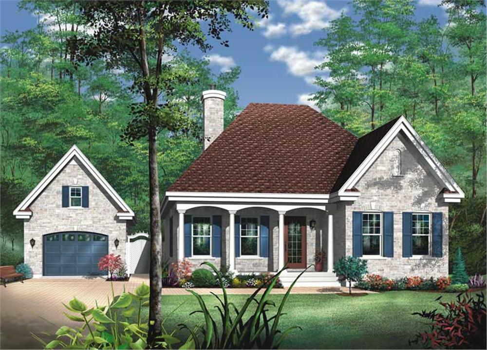 Main image for house plan # 13055