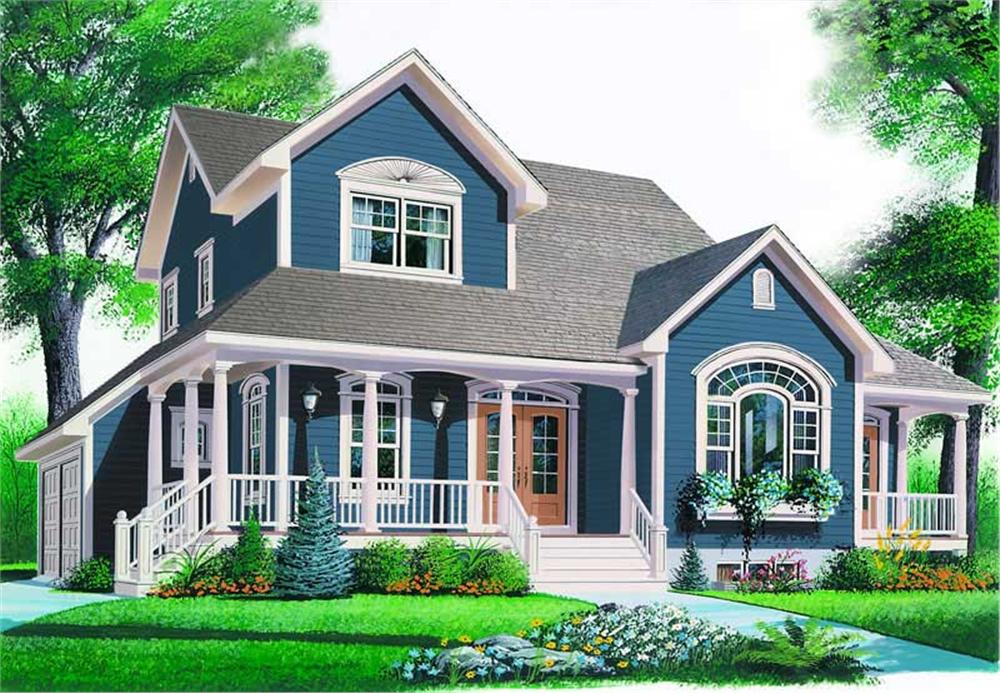 Main image for house plan # 4092