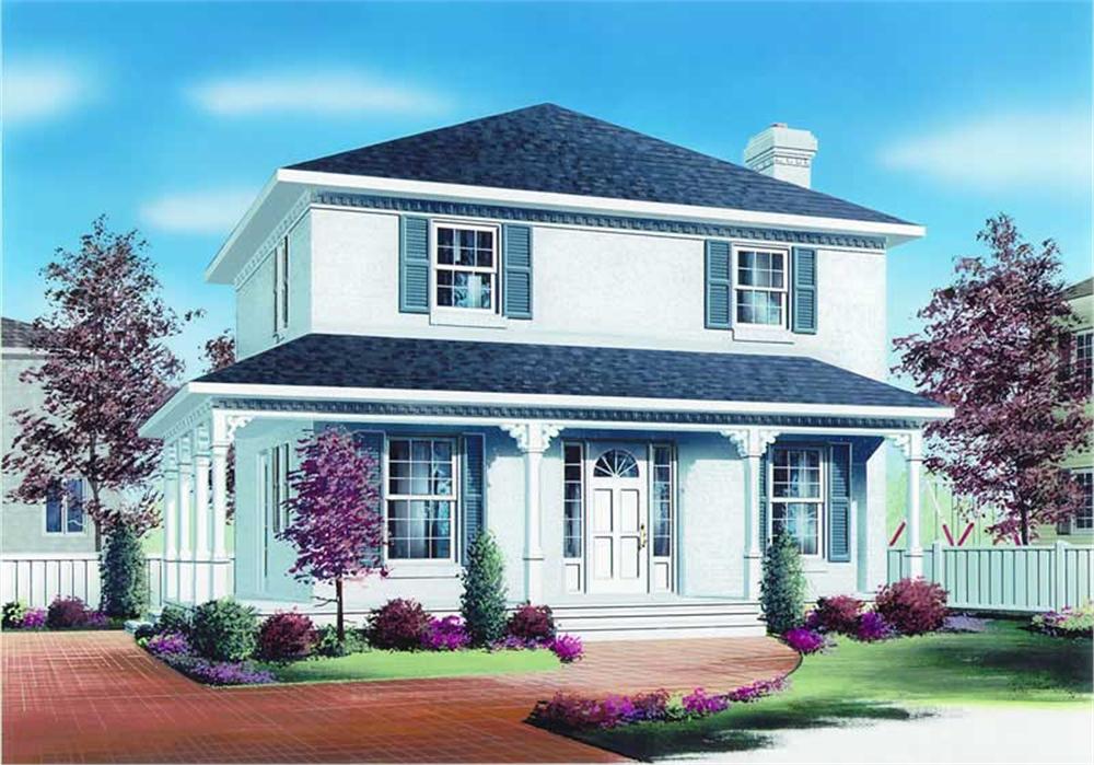 Main image for house plan # 4156