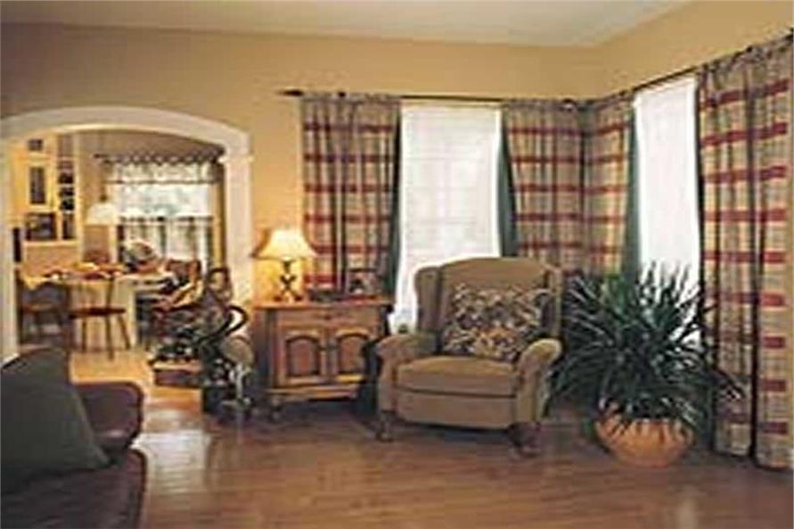 Living Room of this 3-Bedroom,2257 Sq Ft Plan -126-1297
