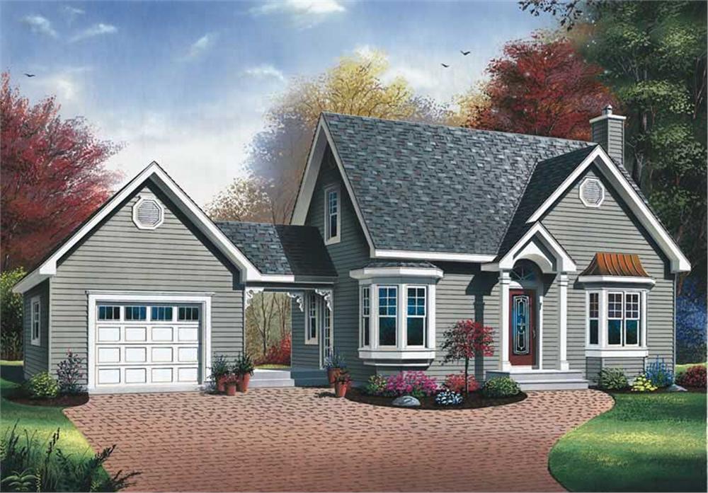 Main image for house plan # 9185