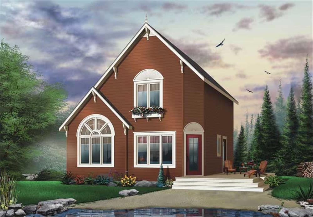 Main image for house plan # 9189
