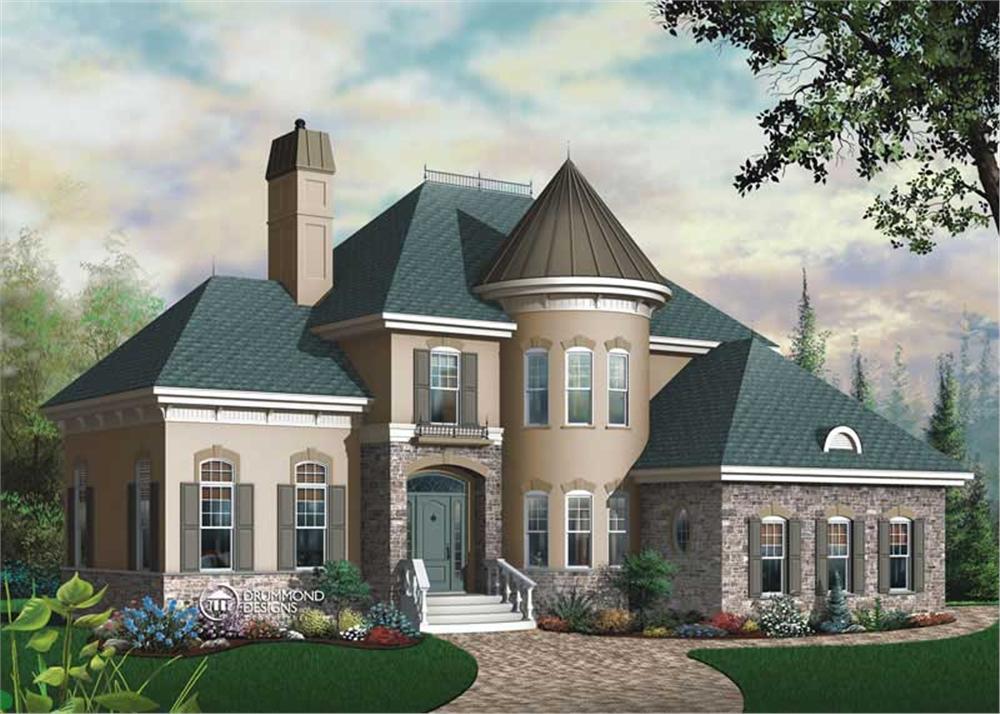Main image for house plan # 8185
