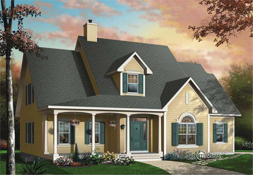 Main image for house plan # 8176