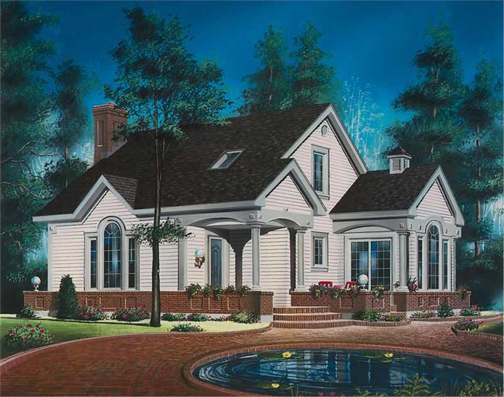 Main image for house plan # 12741