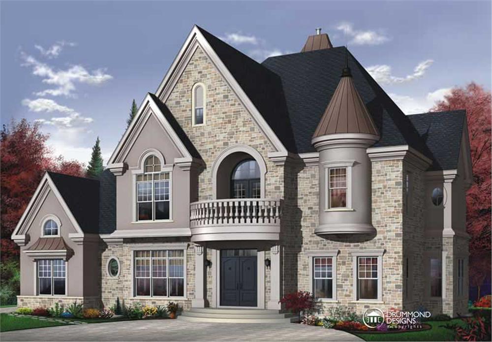 Main image for house plan # 8192