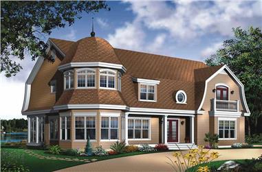4-Bedroom, 3733 Sq Ft Country Home - Plan #126-1576 - Main Exterior