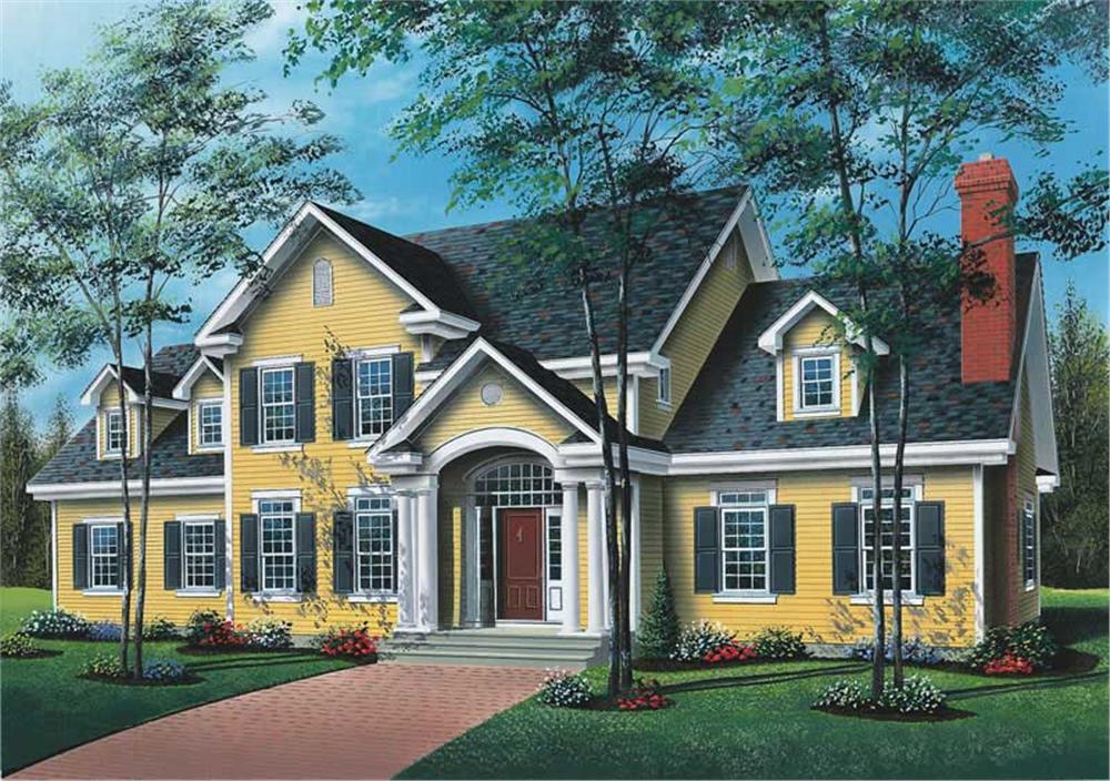 Main image for house plan # 12823