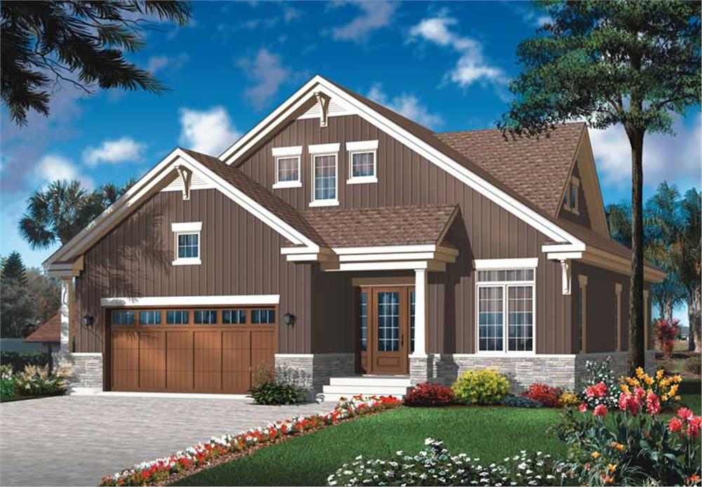 Main image for house plan # 20012
