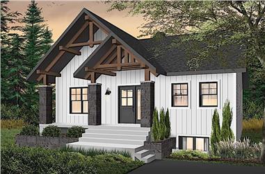 3-Bedroom, 1920 Sq Ft Ranch Home - Plan #126-1969 - Main Exterior