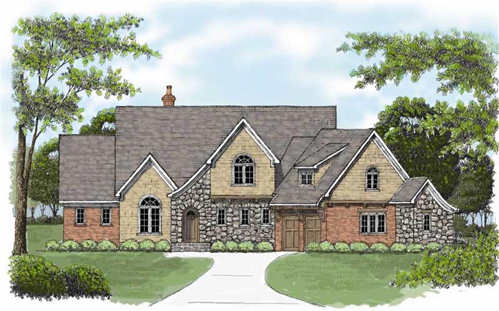 Main image for house plan # 17341