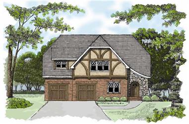 3-Bedroom, 1959 Sq Ft Country Home Plan - 127-1029 - Main Exterior