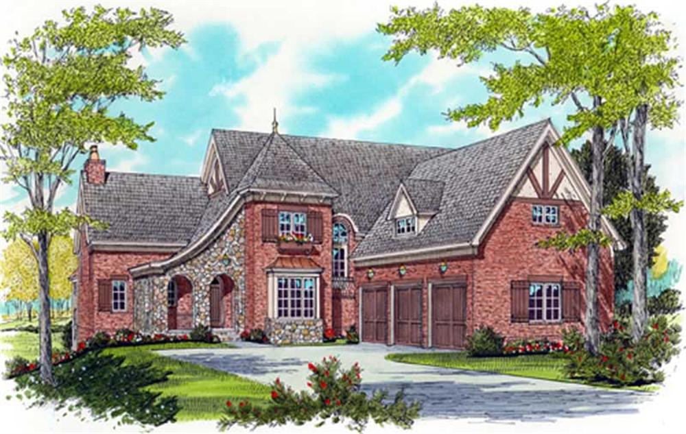 Main image for house plan # 17338