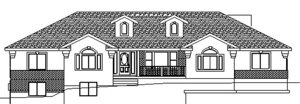 Main image for house plan # 6550