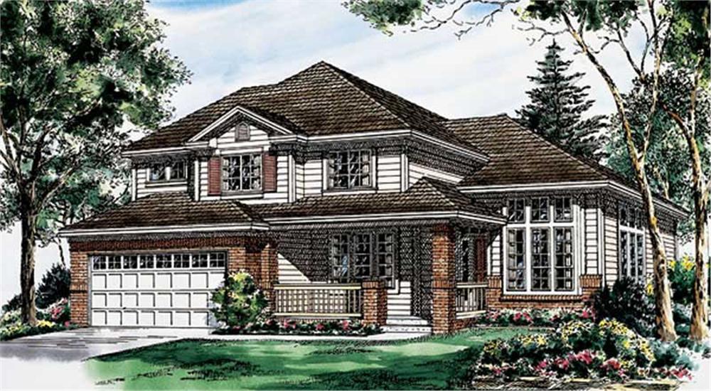 Main image for house plan # 19935