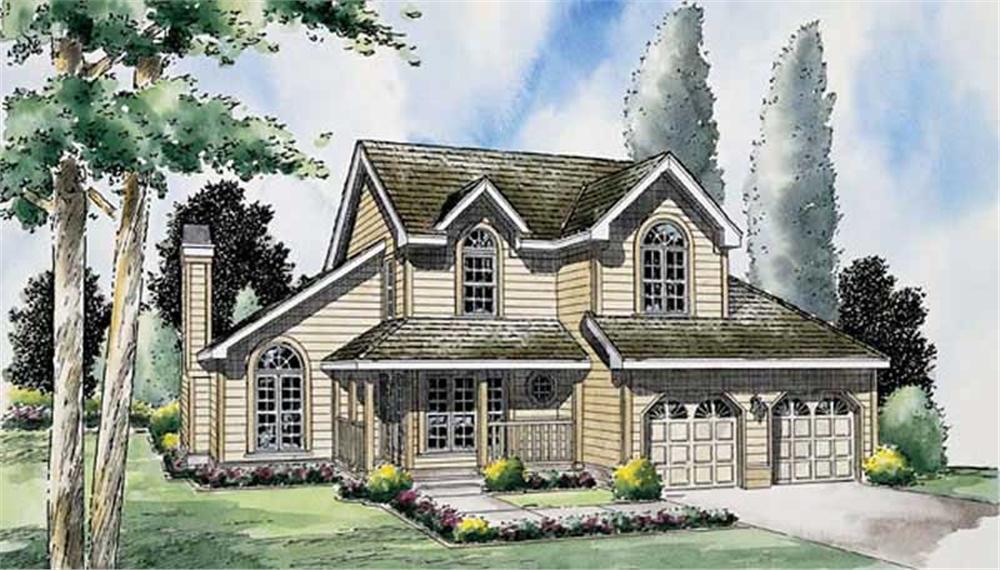 Main image for house plan # 20046