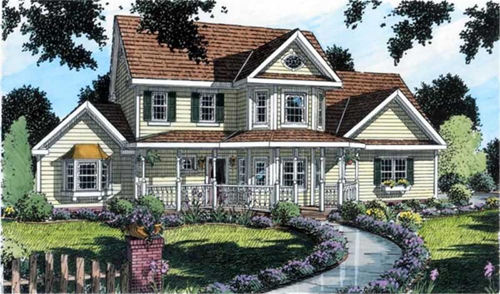 Main image for house plan # 20088