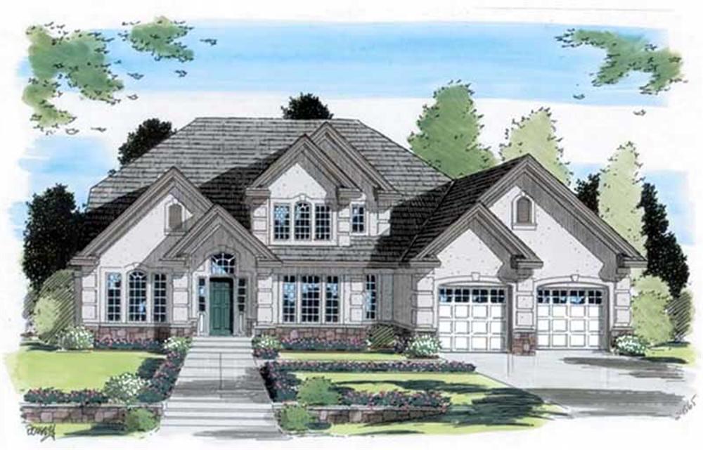 Main image for house plan # 20007