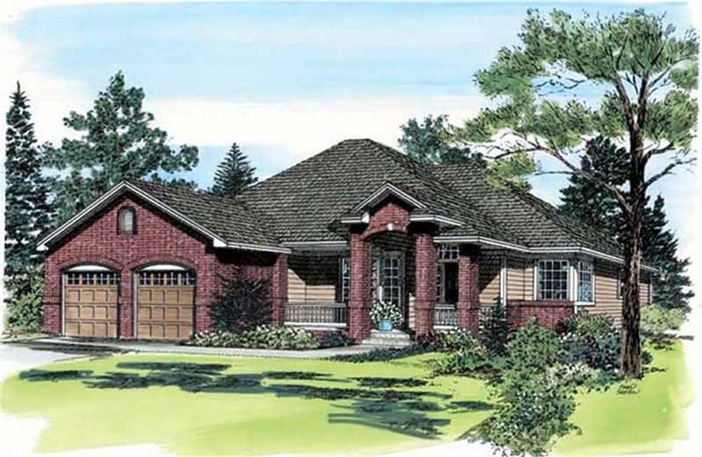 Main image for house plan # 19934