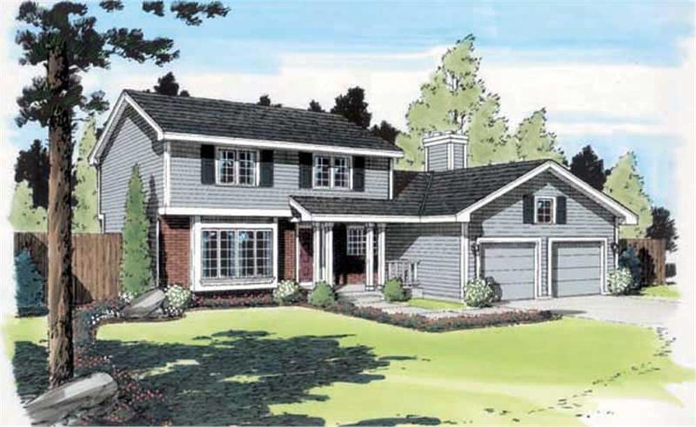Main image for house plan # 20158