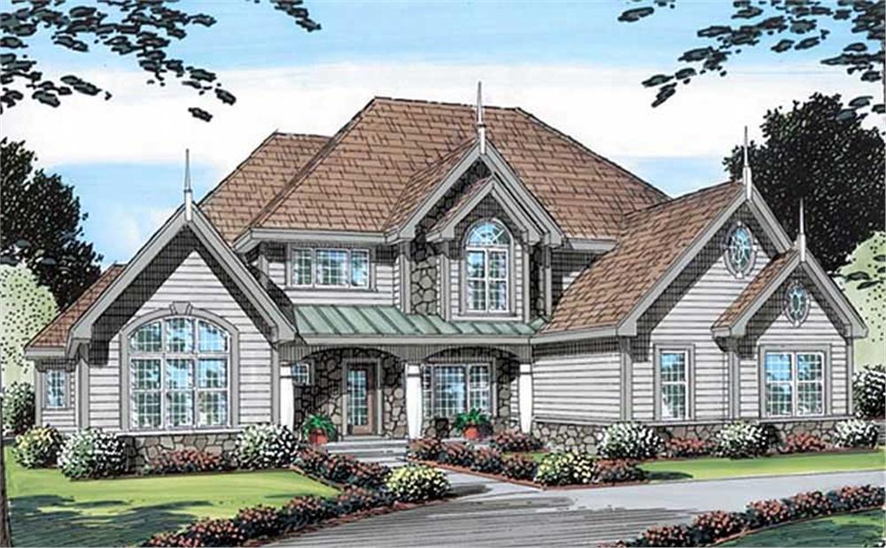 Main image for house plan # 20133