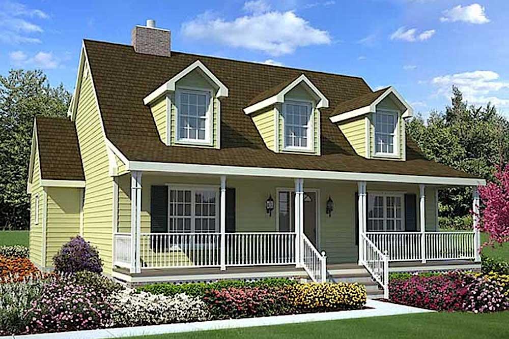 Main image for house plan # 20166