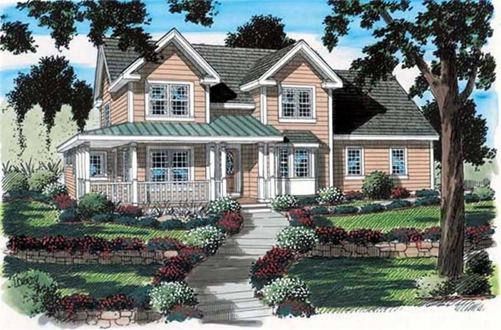 Main image for house plan # 20089