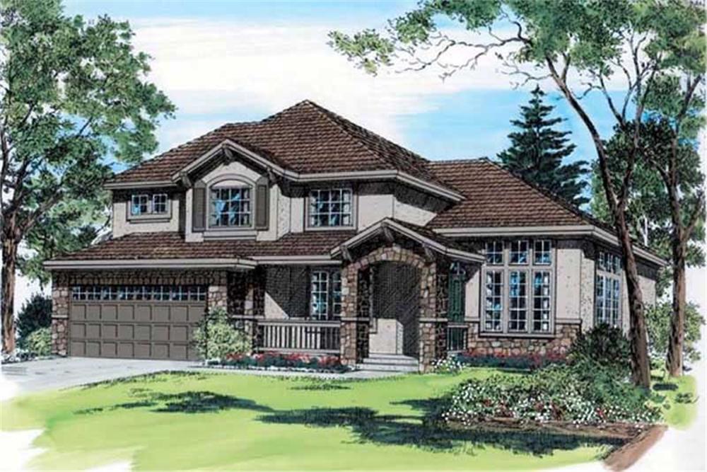 Main image for house plan # 19936