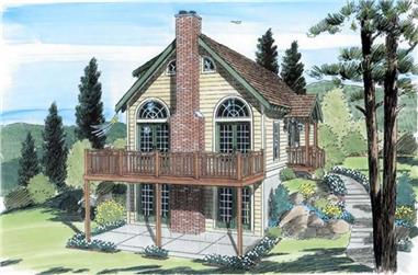 1-Bedroom, 1562 Sq Ft Vacation Homes Home Plan - 131-1139 - Main Exterior