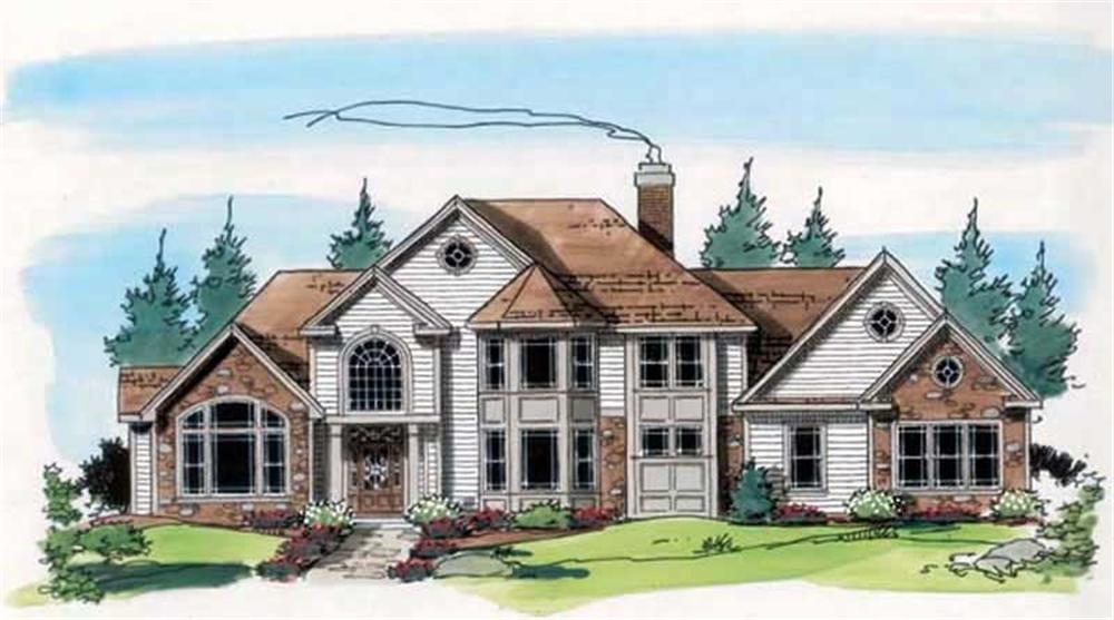 Main image for house plan # 20126