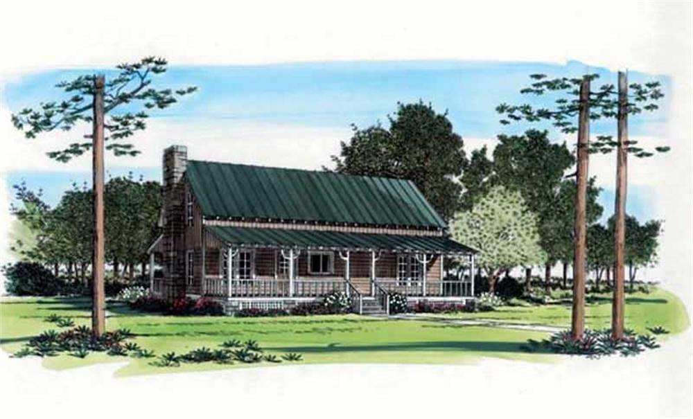 Main image for house plan # 19915