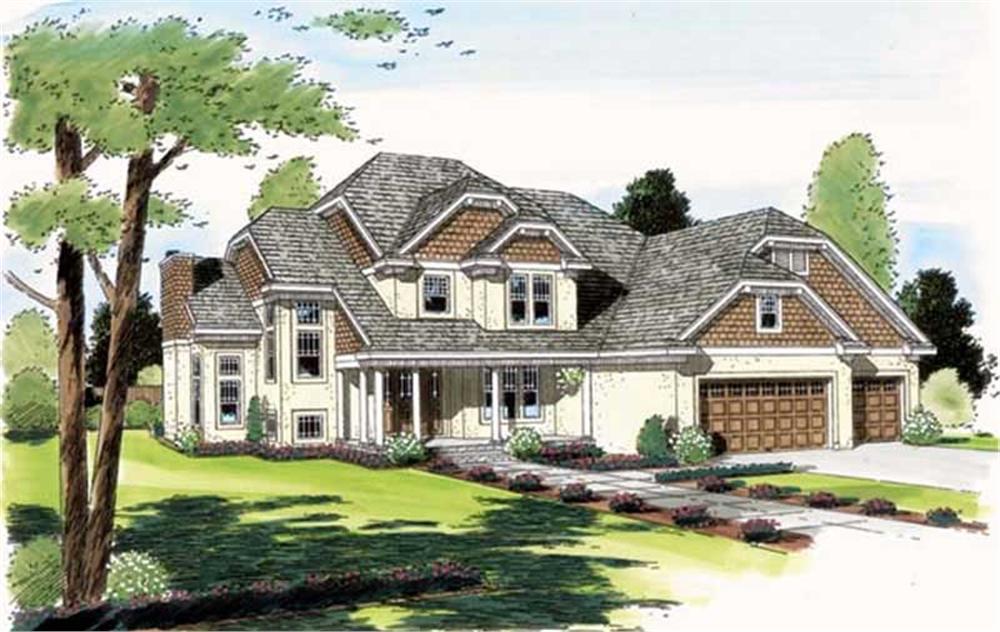 Main image for house plan # 20001