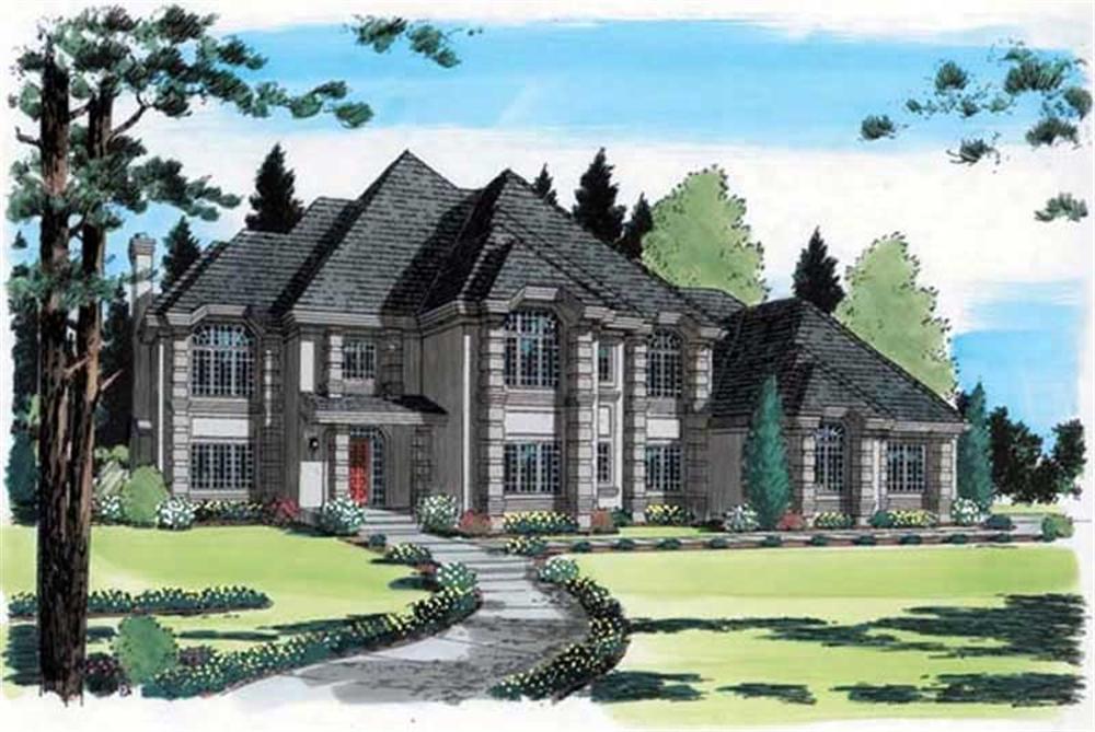 Main image for house plan # 19995