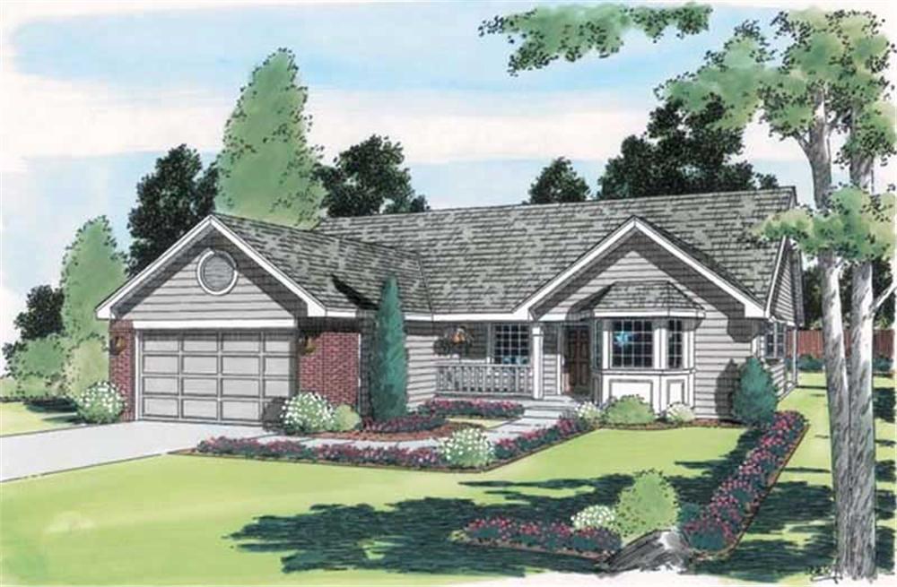 Main image for house plan # 19947