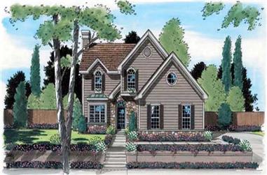 3-Bedroom, 1817 Sq Ft Ranch House Plan - 131-1238 - Front Exterior
