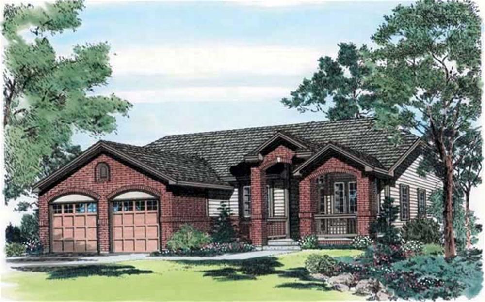 Main image for house plan # 19933