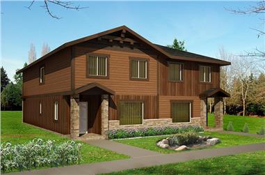 8-Bedroom, 3086 Sq Ft Country House Plan - 132-1625 - Front Exterior
