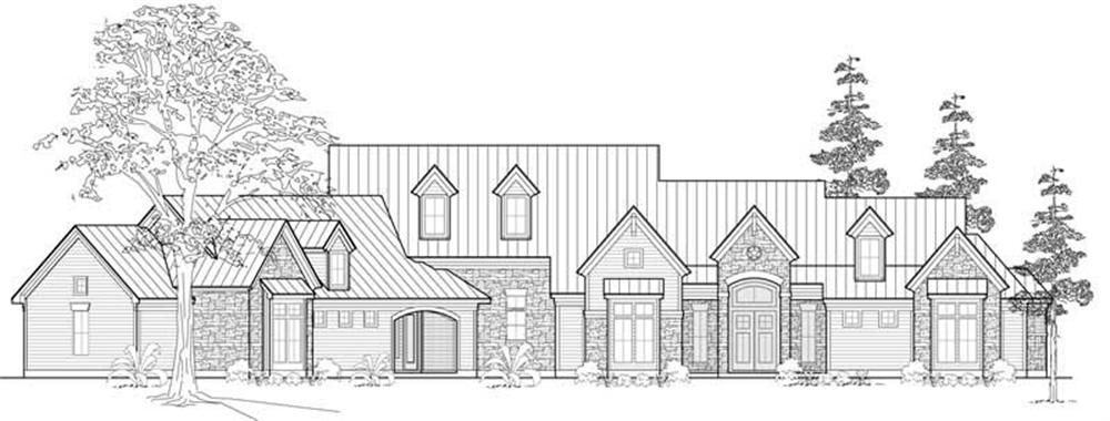 Main image for house plan # 19111