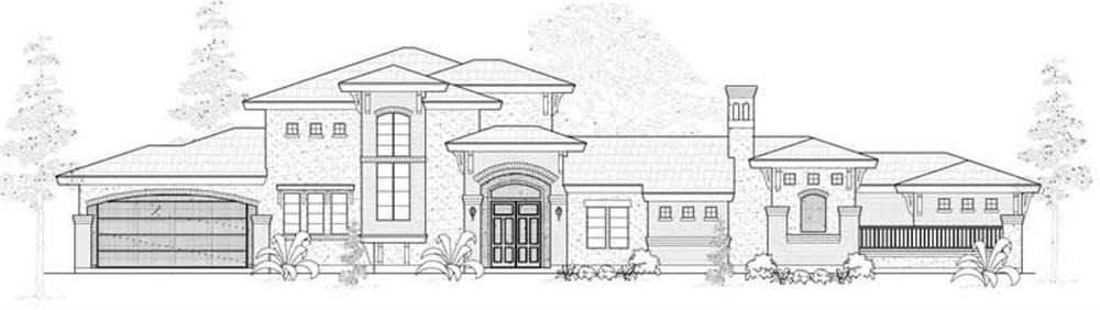 Main image for house plan # 19071