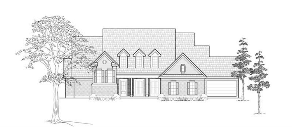 Main image for house plan # 8630
