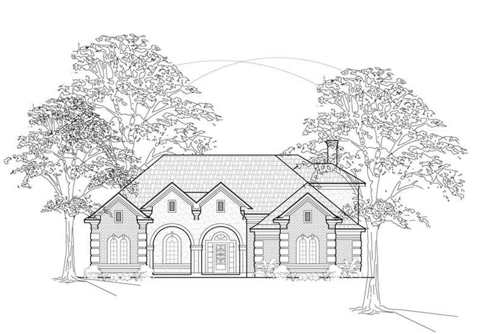 Main image for house plan # 8464