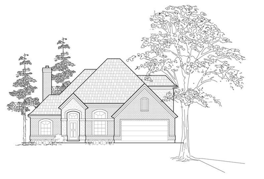 Main image for house plan # 8452