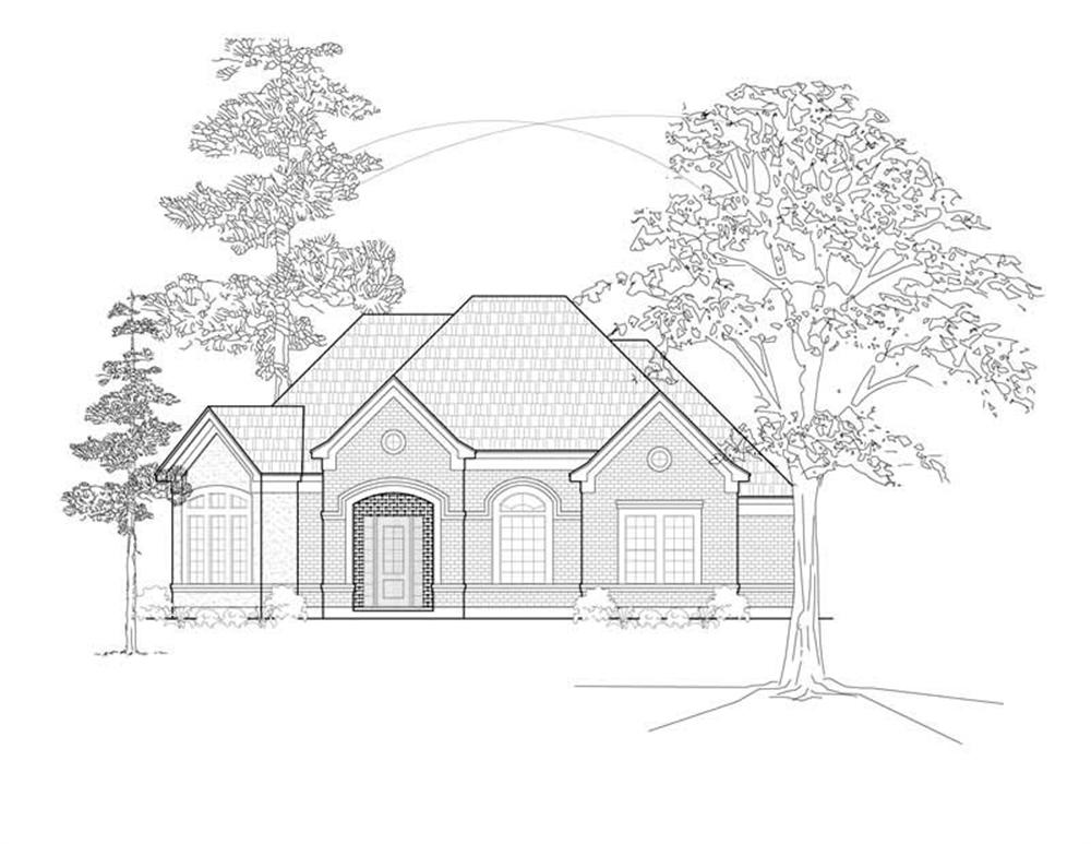 Main image for house plan # 8466