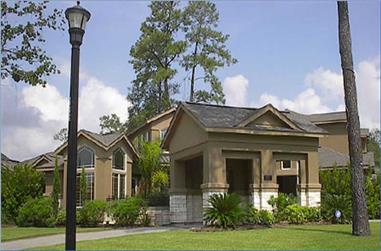 4-Bedroom, 4115 Sq Ft Luxury House Plan - 134-1299 - Front Exterior