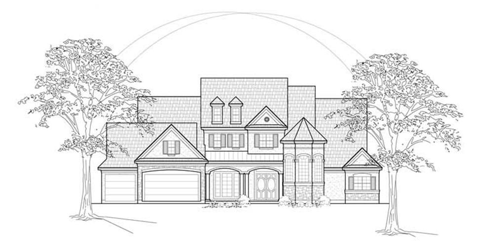 Main image for house plan # 8624