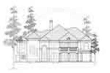 6-Bedroom, 6292 Sq Ft Luxury House Plan - 134-1353 - Front Exterior