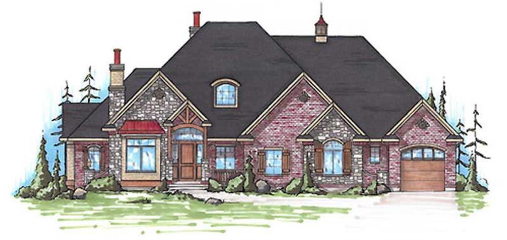 Main image for house plan # 20638