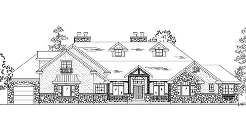 Main image for house plan # 11029